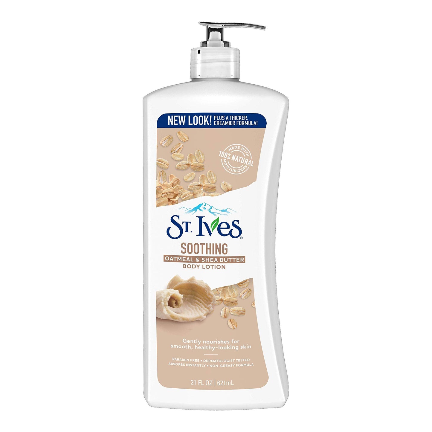 ST.IVES SOOTHING OATMEAL & SHEA BUTTER BODY LOTION 621 ML - Beauty Bounty
