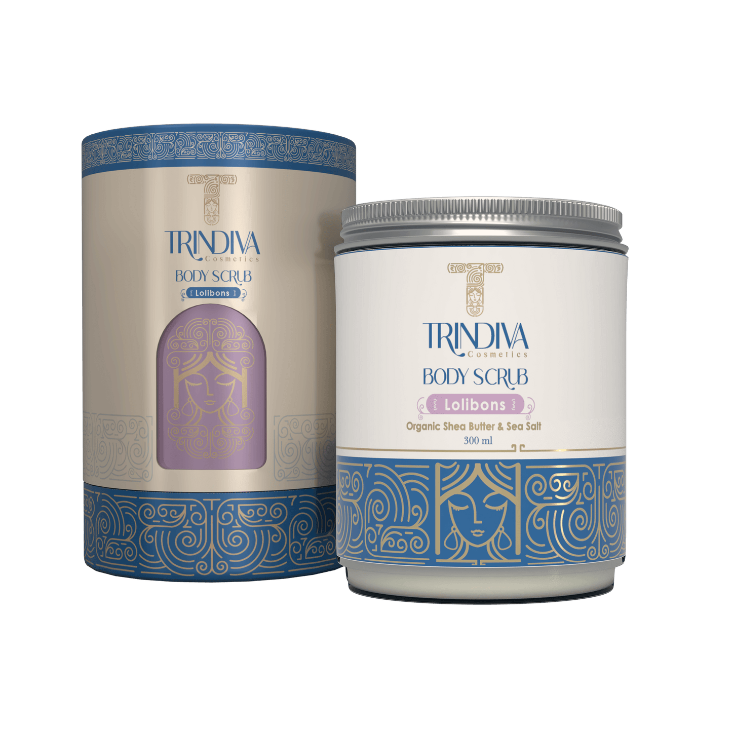 Trindiva body scrub (lollibons) - 300 ml - Beauty Bounty