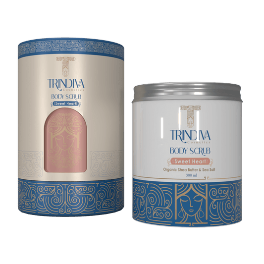 Trindiva body scrub (sweet heart) - 300 ml - Beauty Bounty