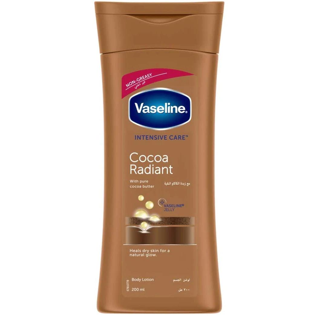 Vaseline Intensive Care Cocoa Radiant Body Lotion 200Ml - Beauty Bounty