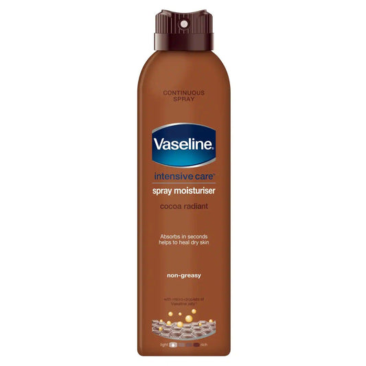 Vaseline Intensive Care Spray Moisturiser Cocoa Radiant - 190ml - Beauty Bounty