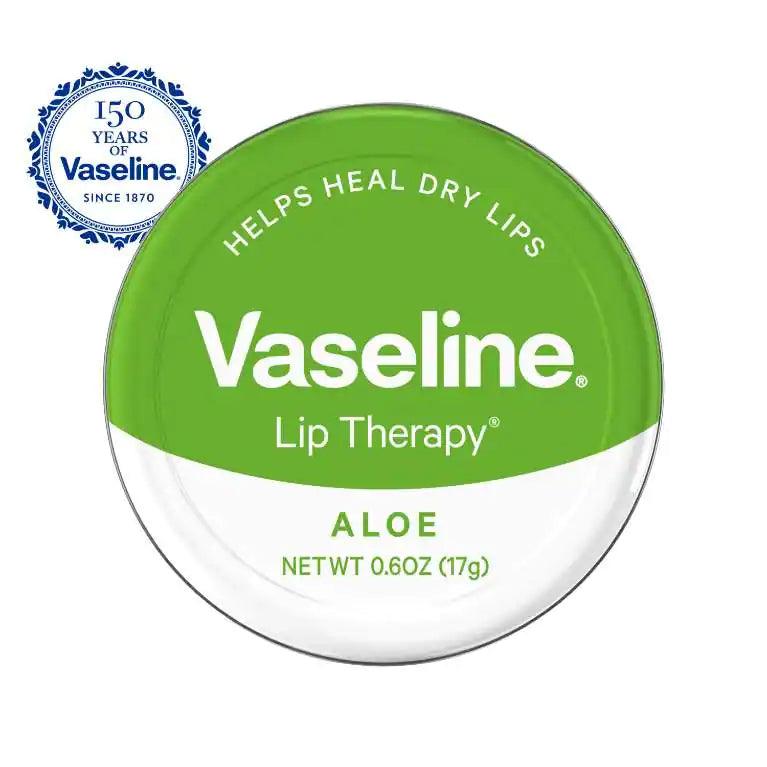 Vaseline Lip Therapy Aloe Tin - Beauty Bounty