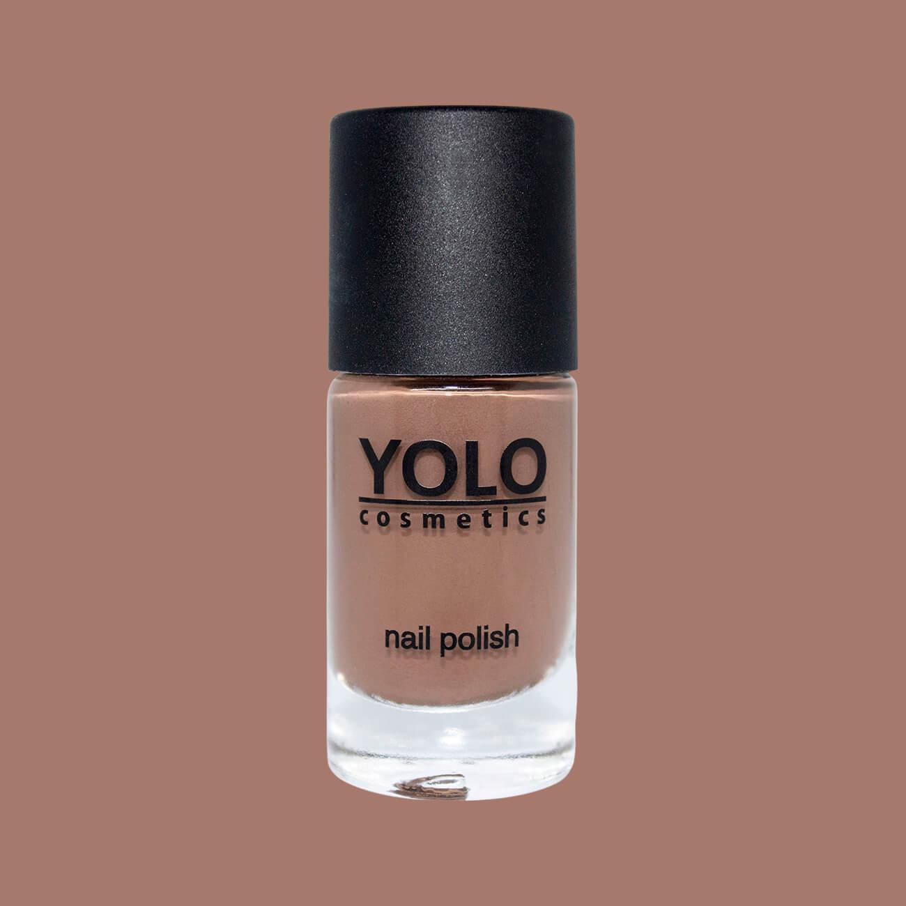 YOLO Nail Polish Mocha 125 - Beauty Bounty